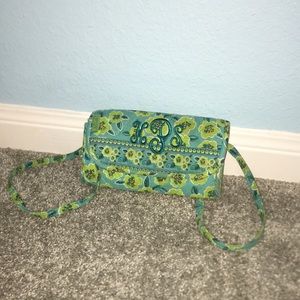 MaggiB Blue and Green cute Purse